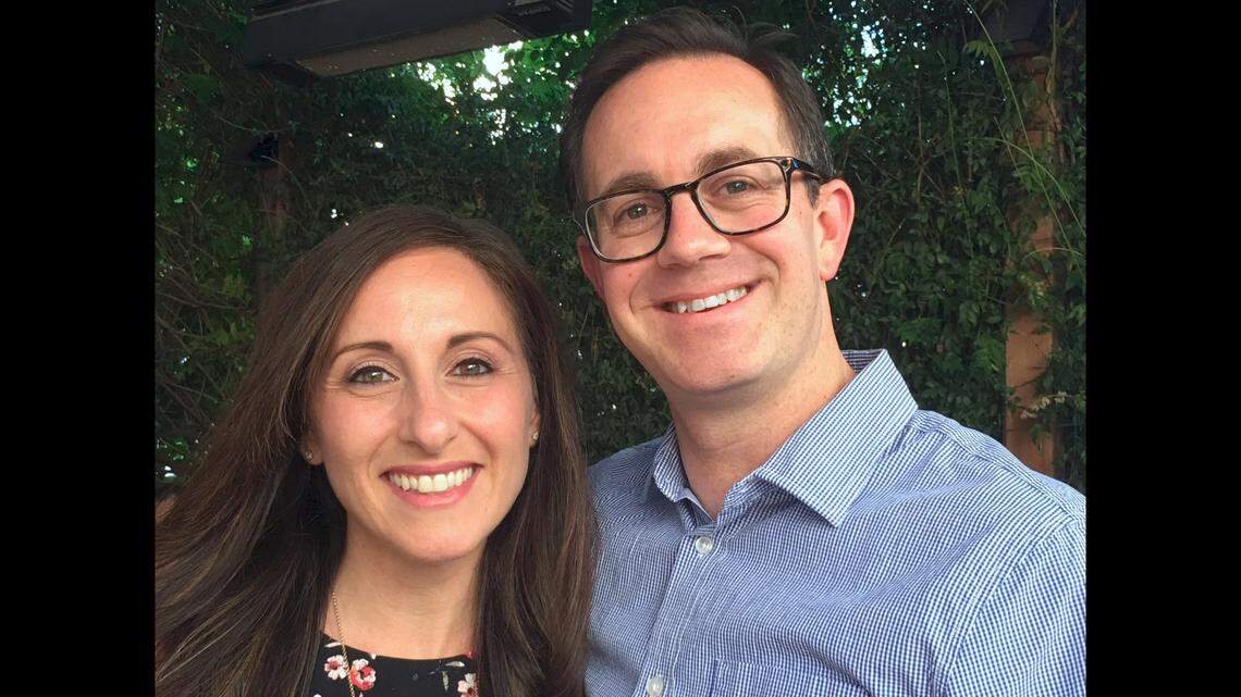 Gregory Ammen, 44, and Grace Spiridon, 42, were killed in a crash with an accused street racer in 2022, a lawsuit says. Their 7-year-old twin daughters were in the backseat.