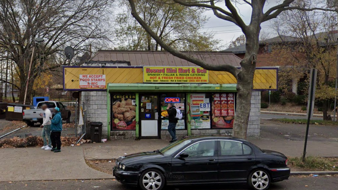 A Connecticut man robbed at gunpoint the same deli five times in a row, officials said.