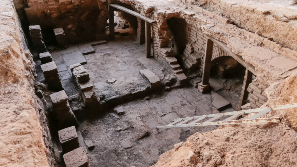 Roman baths in an excellent state of preservation were recently discovered in Spain, officials said.
