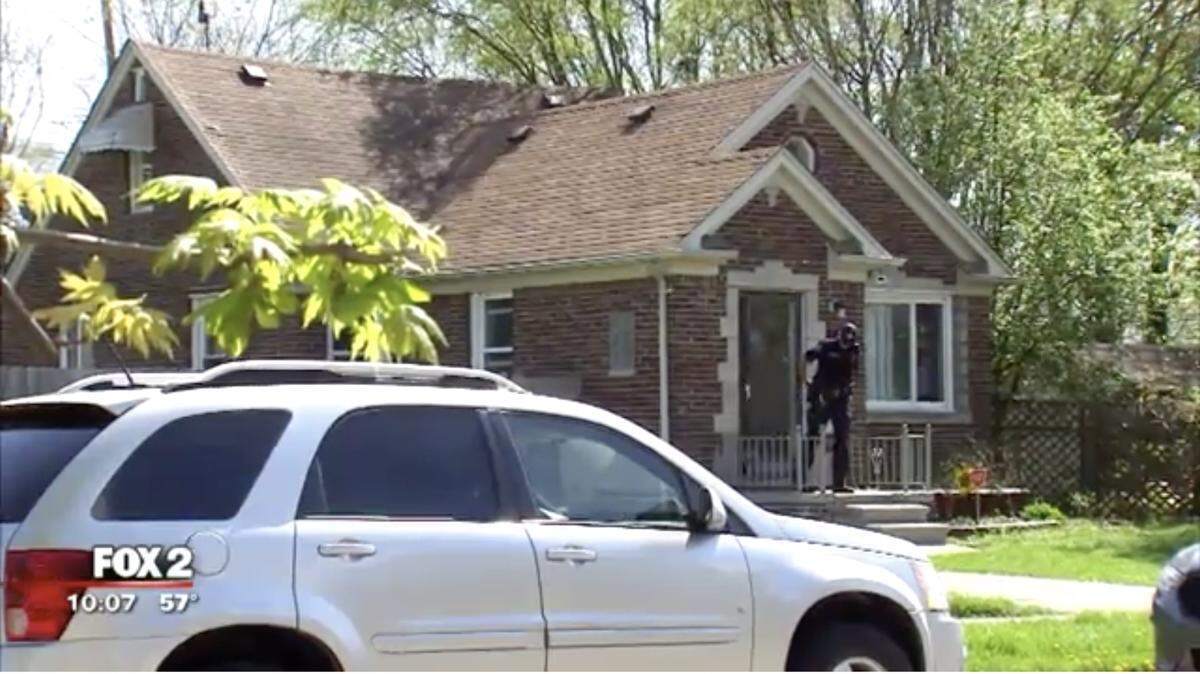 Warren, Michigan, authorities say 11 kids were taken from this feces-covered home and hospitalized Monday.