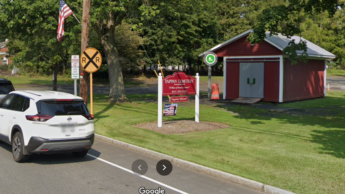 A 68-year-old man is accused of urinating on his ex-wife’s grave at the Tappan Reformed Church cemetery, according to local media reports.