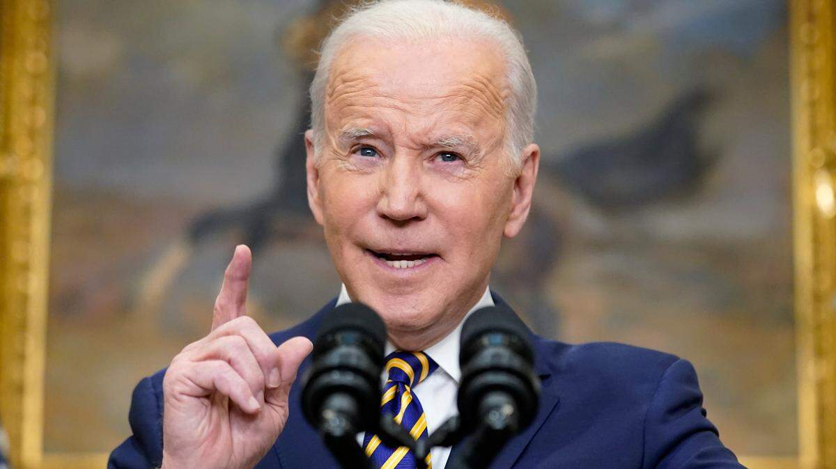 President Joe Biden will speak at North Carolina A&T State University on Thursday. (AP Photo/Andrew Harnik)