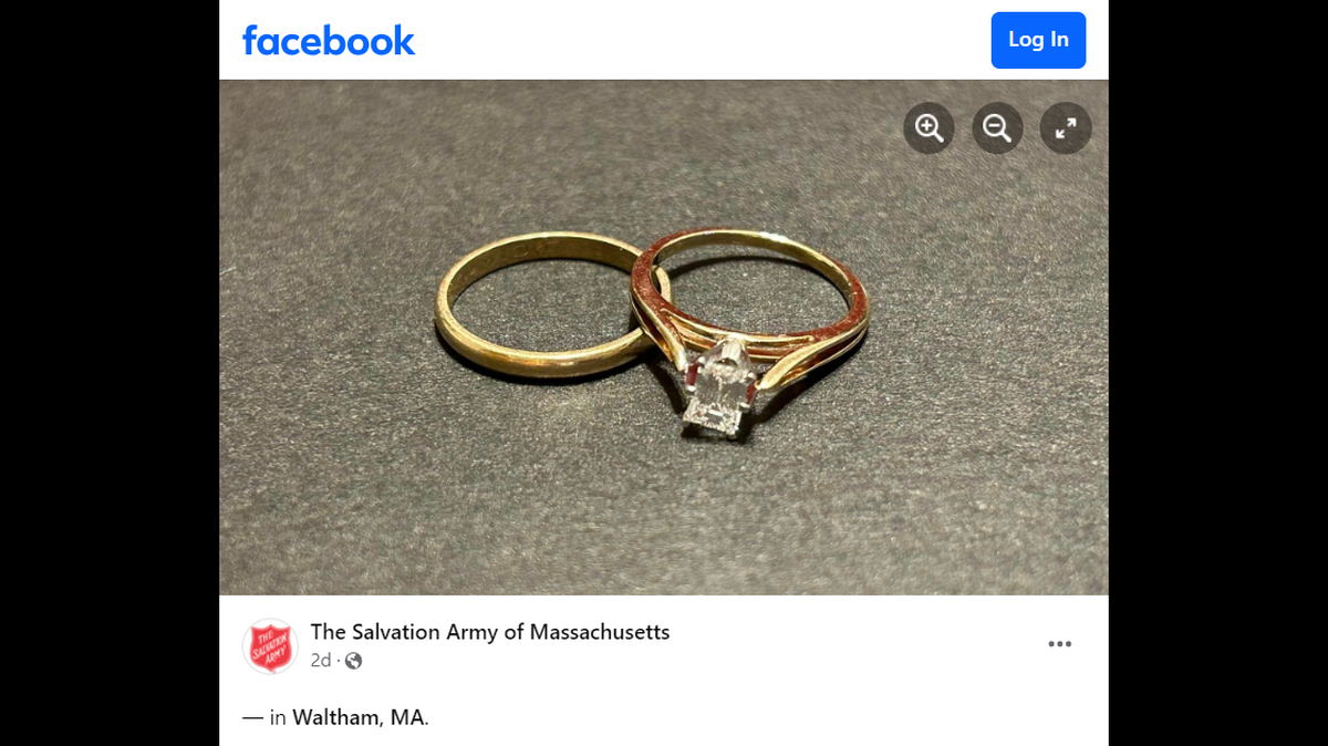 The trend of donating wedding rings to The Salvation Army started in 2014, according to the organization.