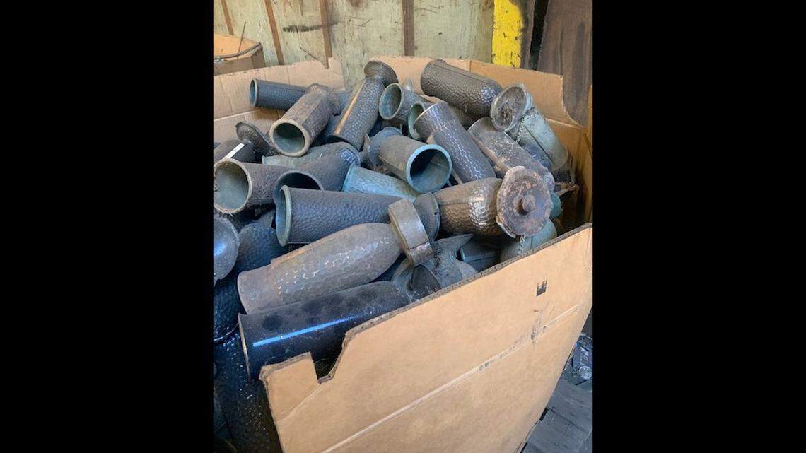 A couple stole brass vases from 102 gravesites and sold them for scrap metal, according to a Louisiana Sheriff’s Office.