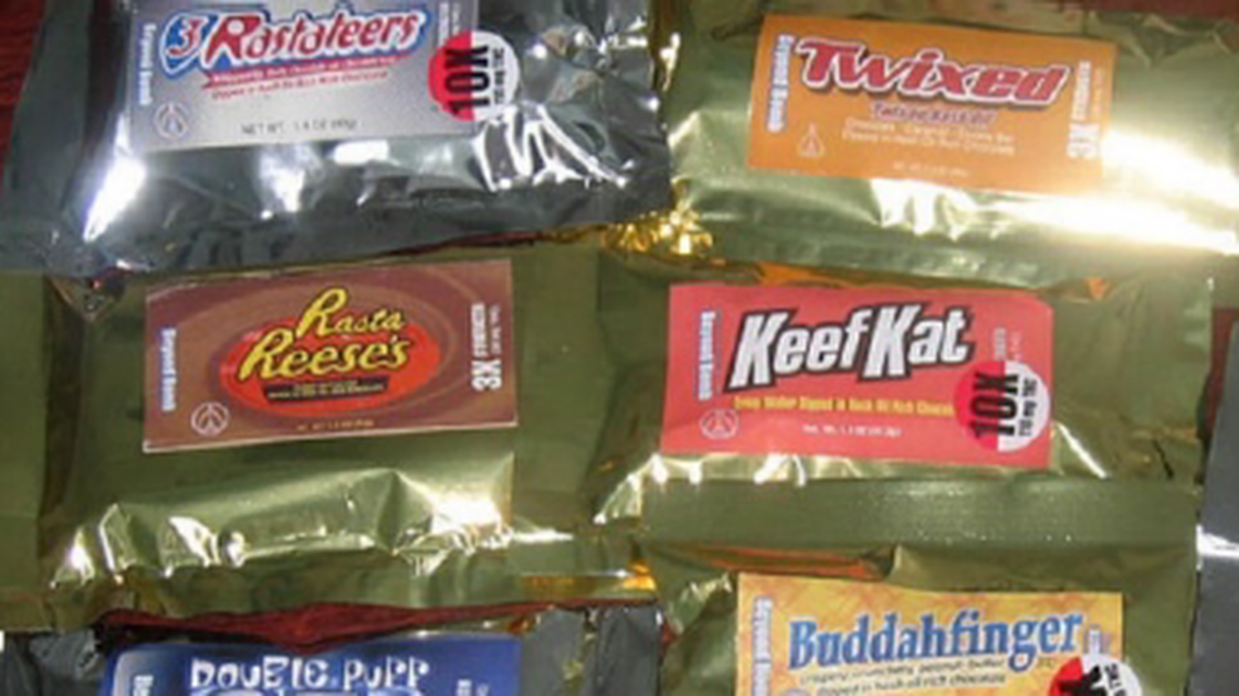 The Drug Enforcement Administration shared photos of marijuana-laced candies it says were collected last Halloween, and told parents to be aware of the existence of candies laces with weed or methamphetamine.