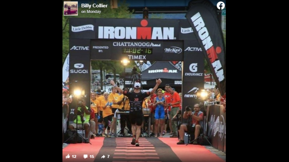 Martin crashed during the biking portion of the Chattanooga Ironman 70.3, the race confirmed.