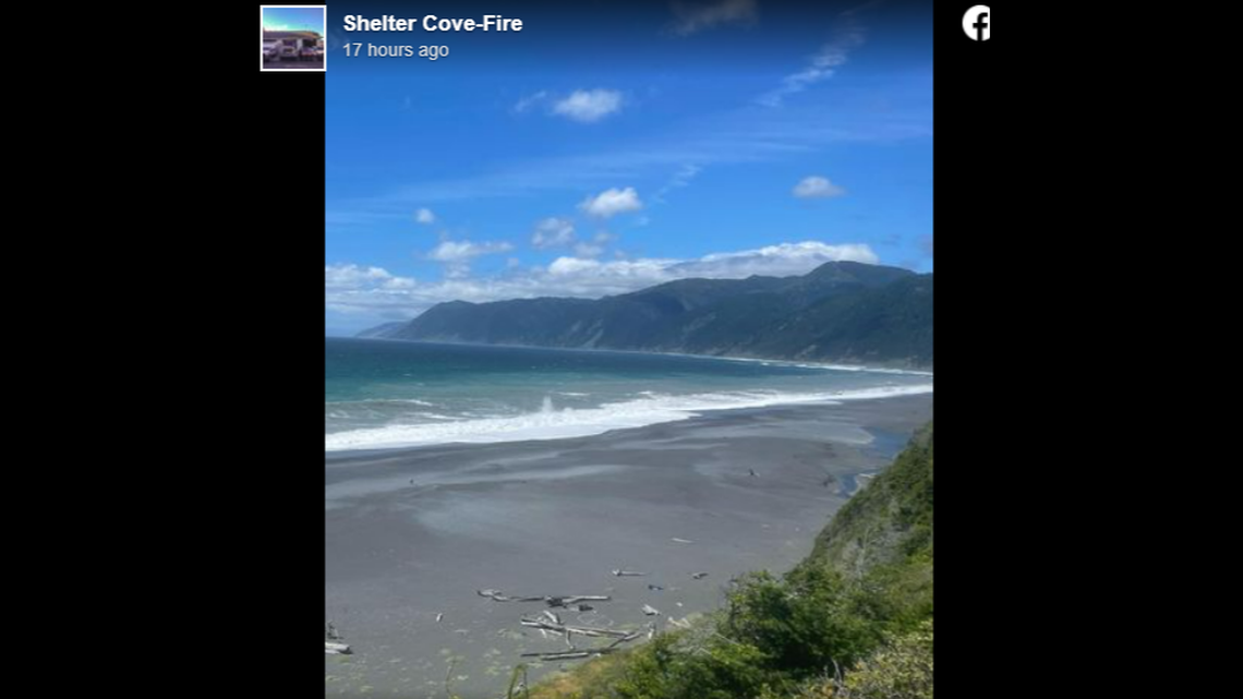 A hiker died and another hiker was hospitalized after both of them were swept underwater by huge waves.