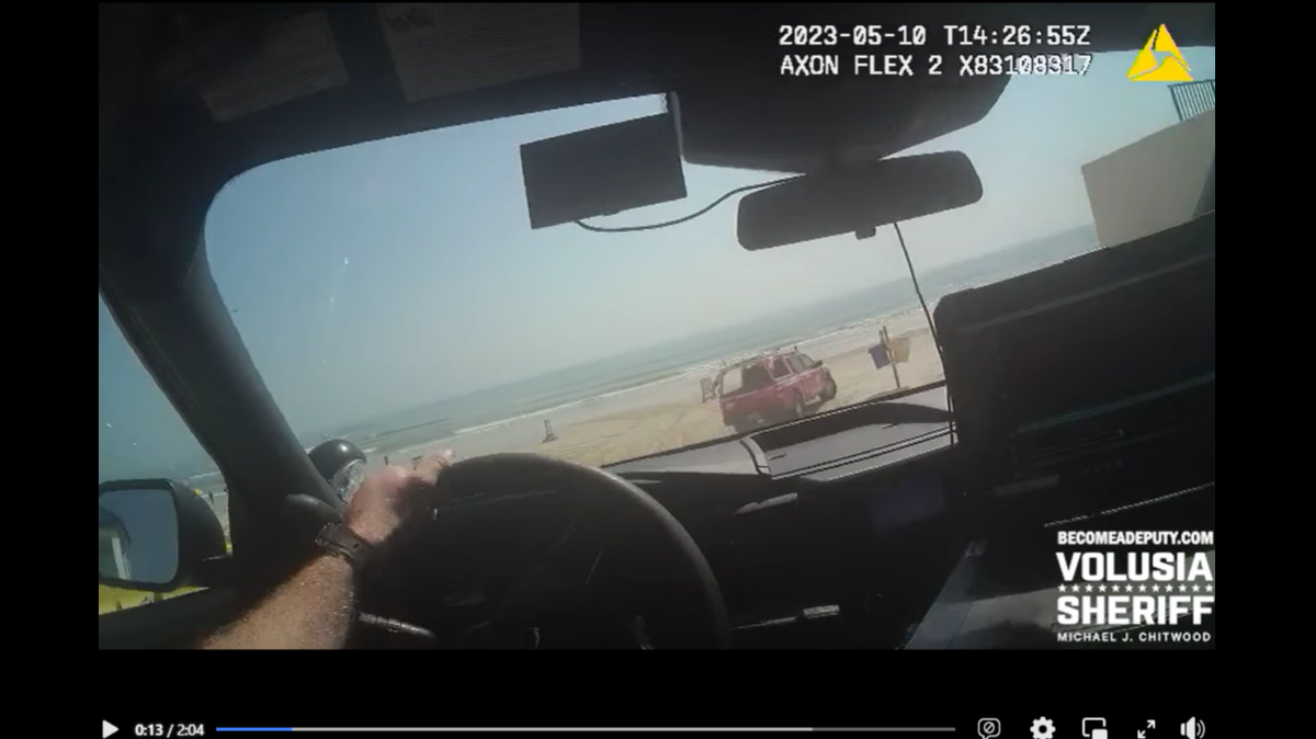 A man leapt from a stolen SUV, then told officers he was “looking for Wi-Fi,” a Florida sheriff’s office said.