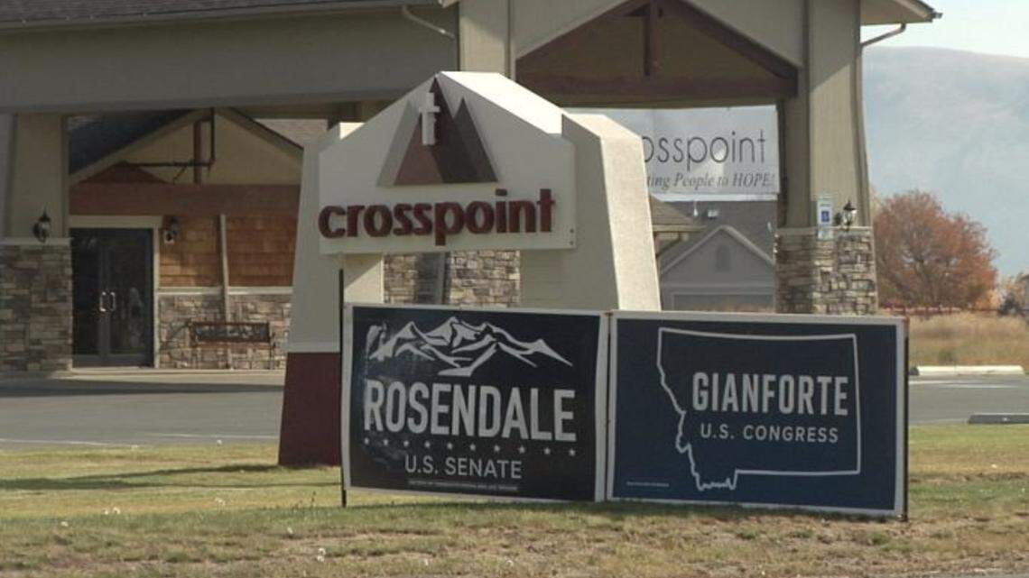 A Missoula, Montana, church will keep up large campaign signs supporting GOP candidates in the 2018 midterm elections, despite complaints that it’s political activity violating the church’s tax-exempt IRS status.