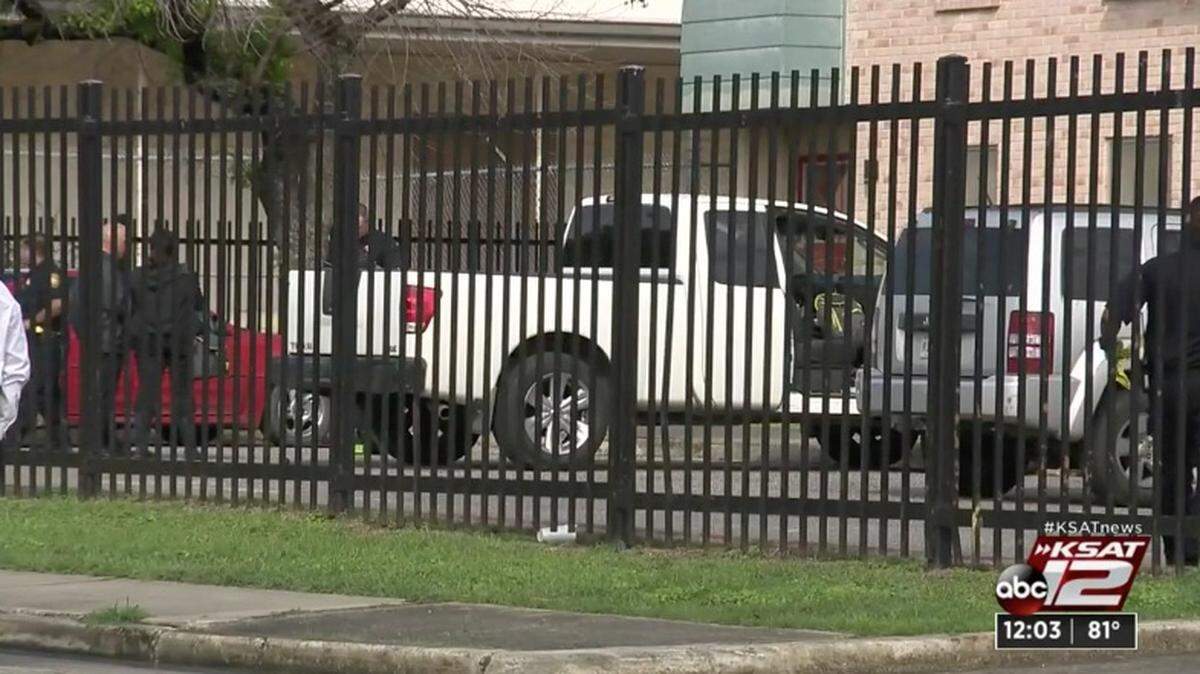 A San Antonio, Texas mother was killed in a shooting as she loaded three children into a vehicle for school, police say. Screengrab from KSAT.