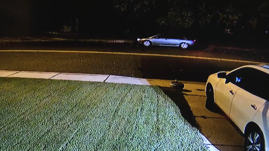Doorbell footage shared with WUSA 9 shows a car pulling up to where a 28-year-old’s body was found.