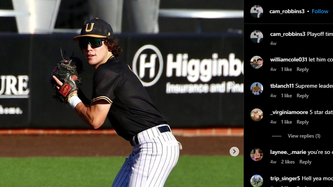 Cameron Robbins, 18, was on a graduation trip to the Bahamas when he went overboard, officials say.