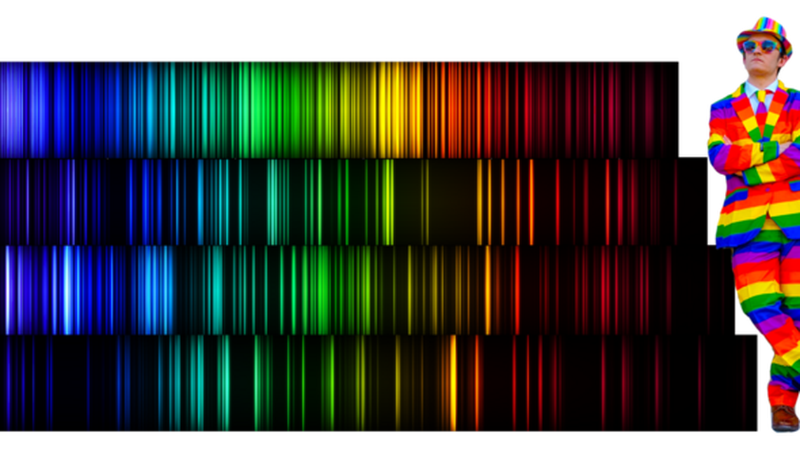 Walker Smith, a researcher at Indiana University, presents his musical periodic table as a performance of his elemental compositions.