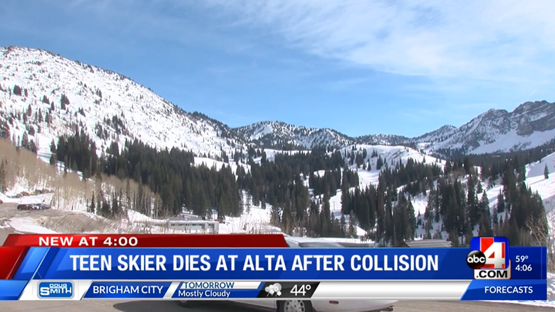 A 14-year-old died after a collision at a Utah ski resort, authorities said.