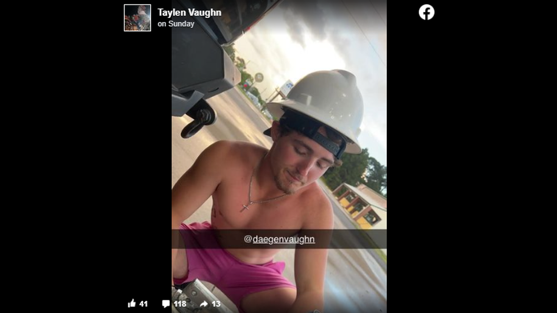 Daegan Vaughn, 19, was a wrestling standout at a Georgia high school.