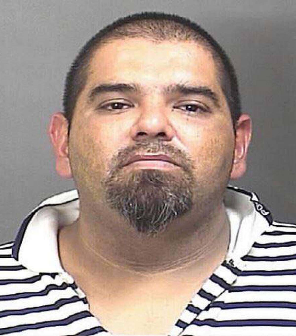 Felipe Martinez, 40, was jailed by Baytown police after the incident for outstanding traffic warrants.