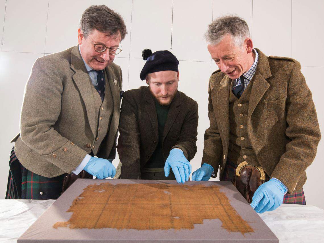 Using dye analysis and radiocarbon dating, researchers found the tartan to be over 400 years old.