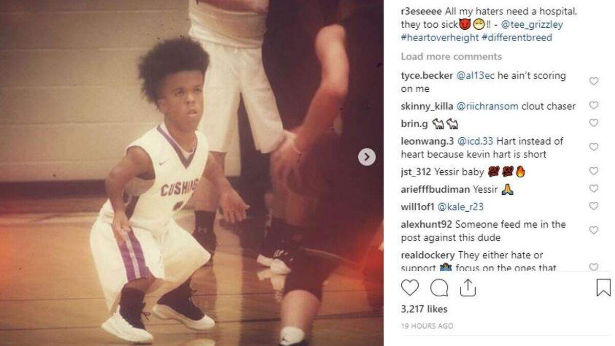 Reese Turner doesn’t let being just 4-feet tall get to him on the basketball court.