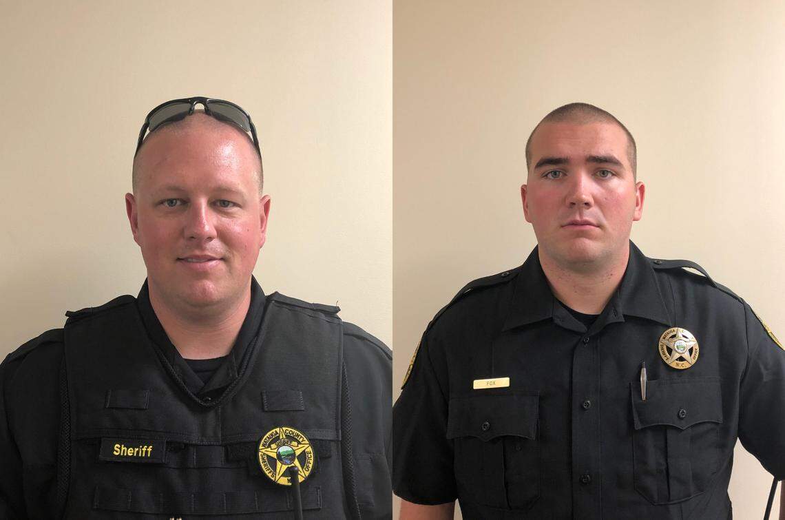 Sgt. Chris Ward, 36, and K-9 Deputy Logan Fox, 25, were killed April 28 while responding to a welfare check at a home in Boone, North Carolina. A 13-hour standoff with law enforcement ensued.