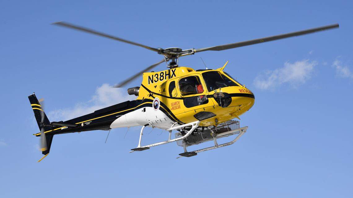 A skier was rescued in a helicopter after he was injured in an avalanche at Grand Teton National Park.