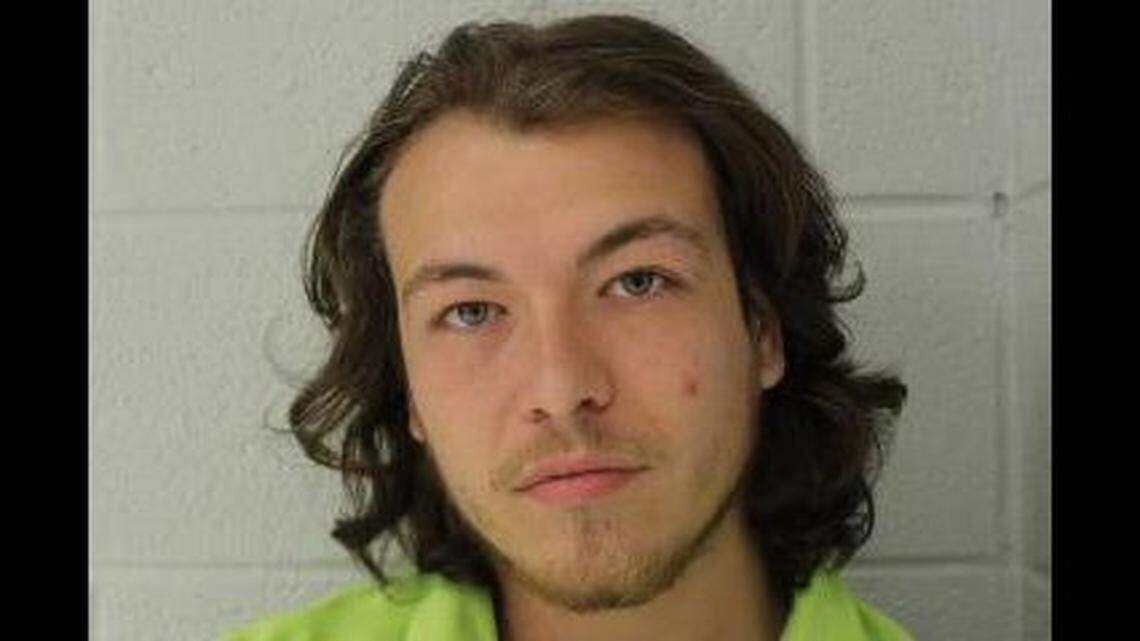 Skyler Gregg, 23, of Enid, Oklahoma, faces animal cruelty charges.