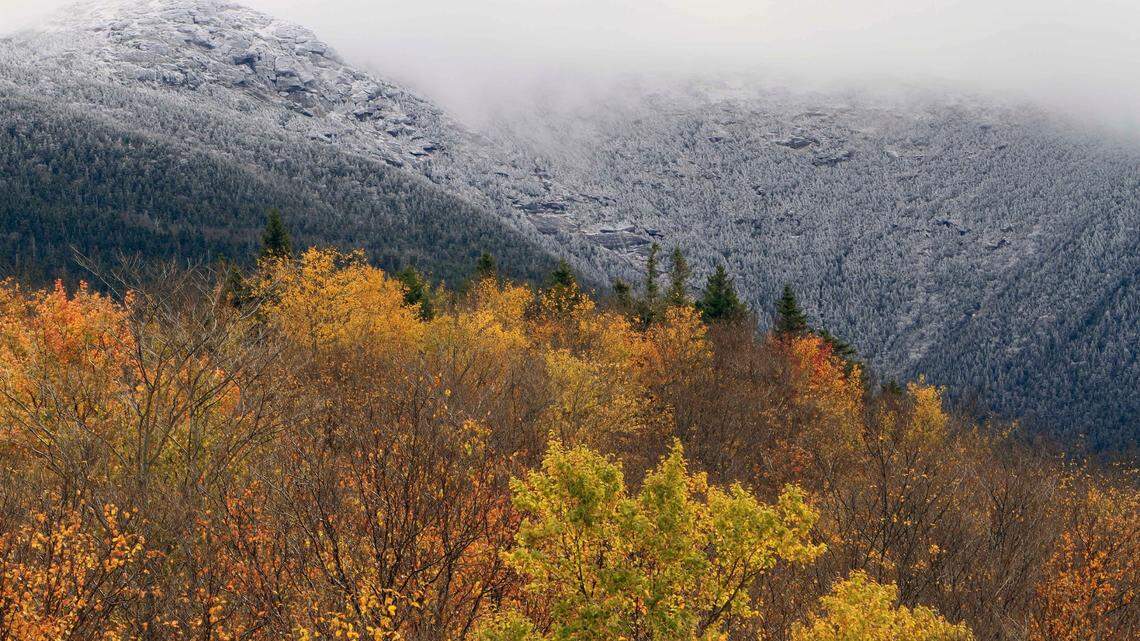 An inexperienced hiker appeared to veer off-trail in New Hampshire’s White Mountains before he was found dead, state officials said. (AP Photo/Jim Cole, File)