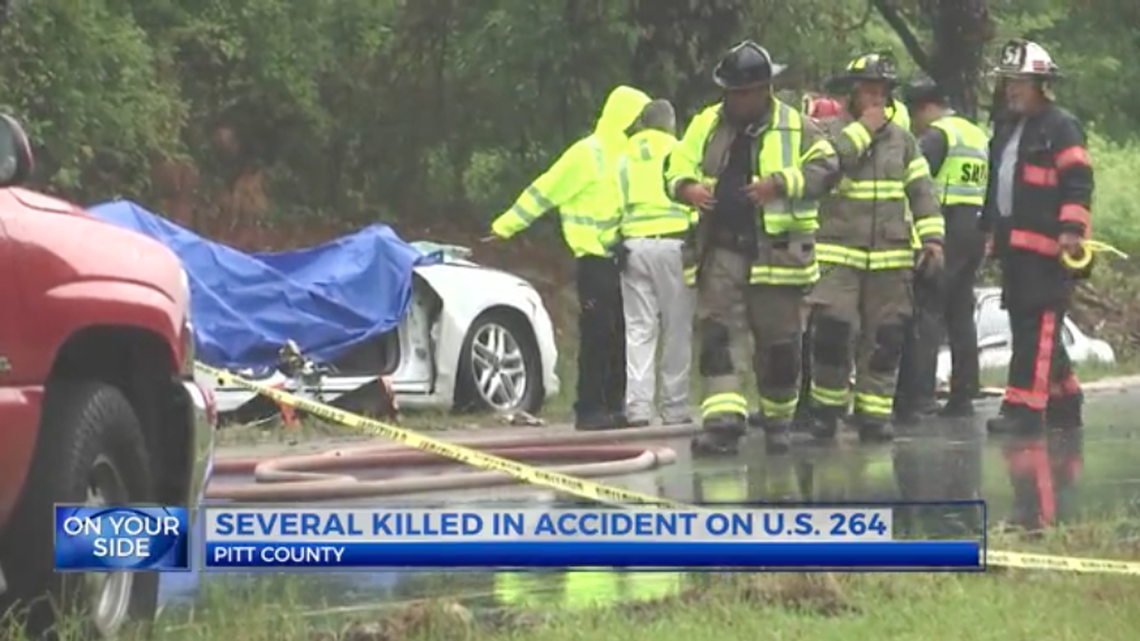 Four teenagers — including two siblings — were killed and one was injured when a box truck hit their car head on near Greenville, North Carolina, according to the Highway Patrol.