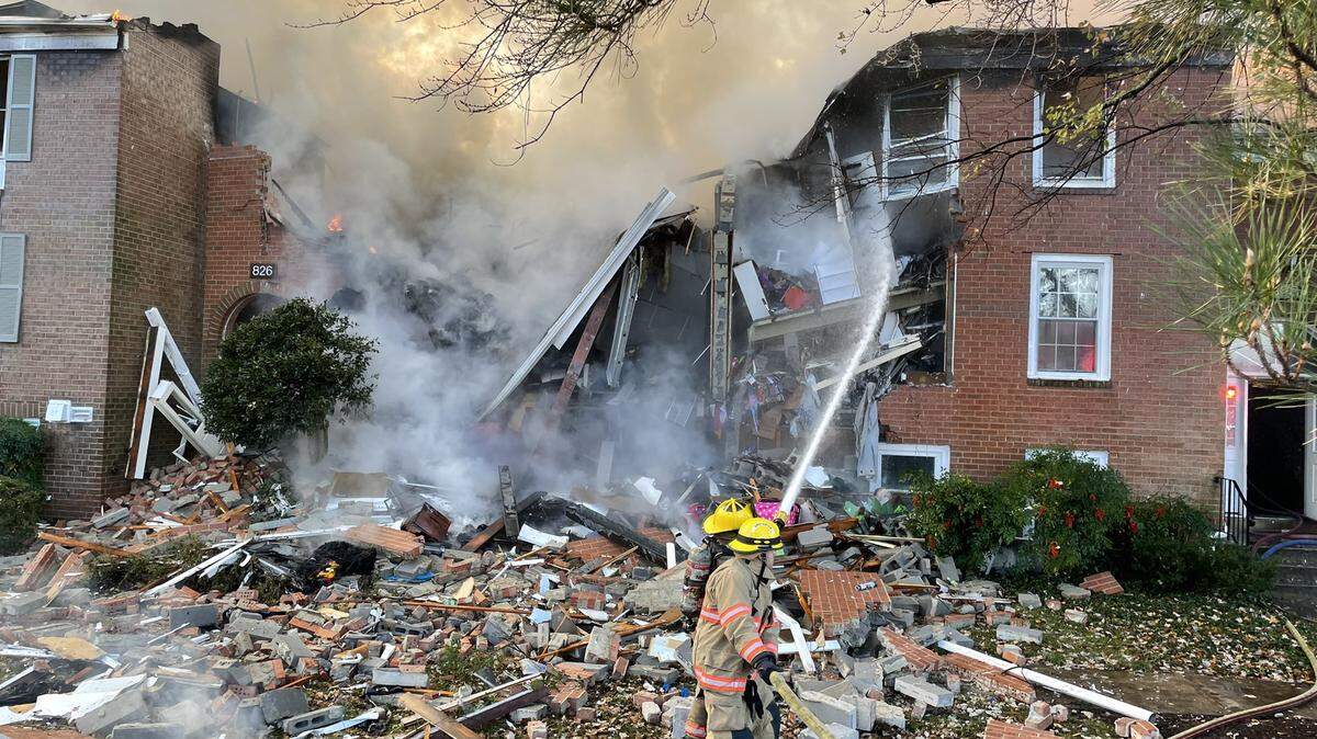 An explosion rocked an apartment complex in Maryland on Nov. 16, according to officials. Nearly a dozen people were injured.