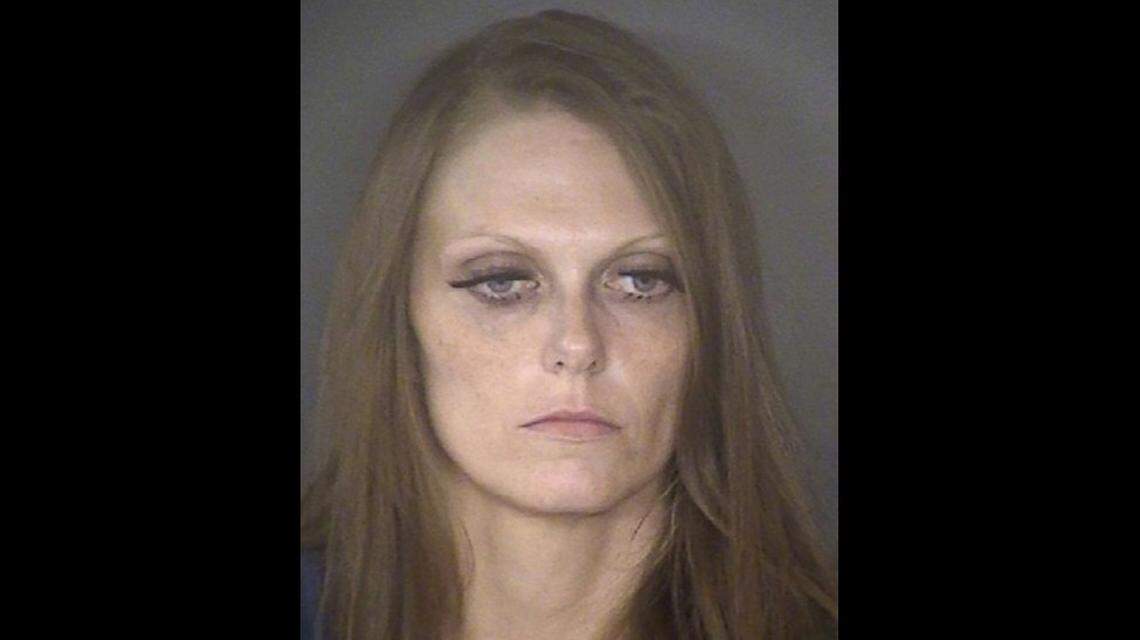 Caitlyn Rodriguez, 29, was arrested in San Antonio, Texas, in June after leading police on a chase of up to 100 miles per hour and then getting out of the car with her baby in a baby carrier and trying to carjack someone else, video shows.