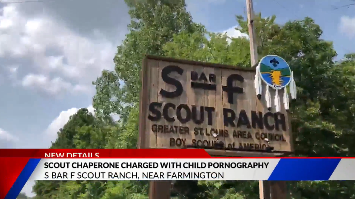 Boy Scout chaperone David Nelson installed secret cameras in bathrooms at S Bar F Scout Ranch in Missouri, the St. Francois County sheriff said. Screengrab from KTVI.