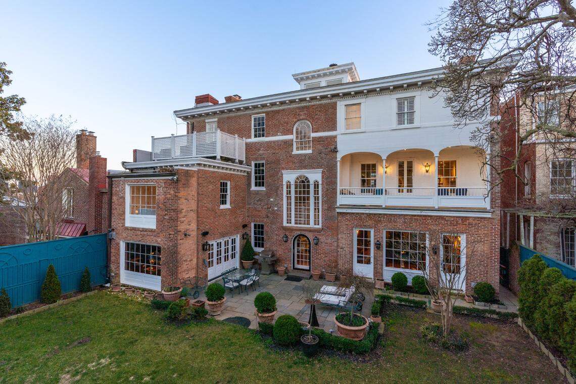 Exterior and backyard