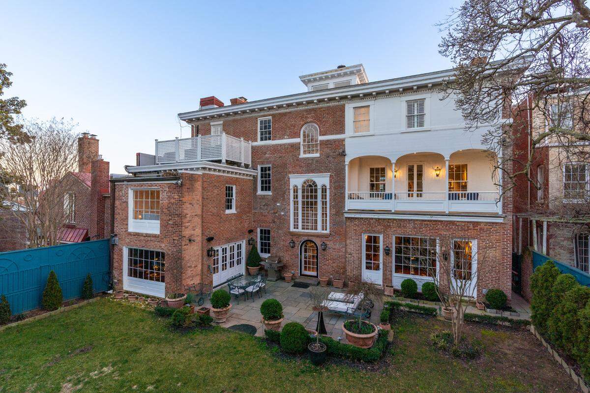 Exterior and backyard