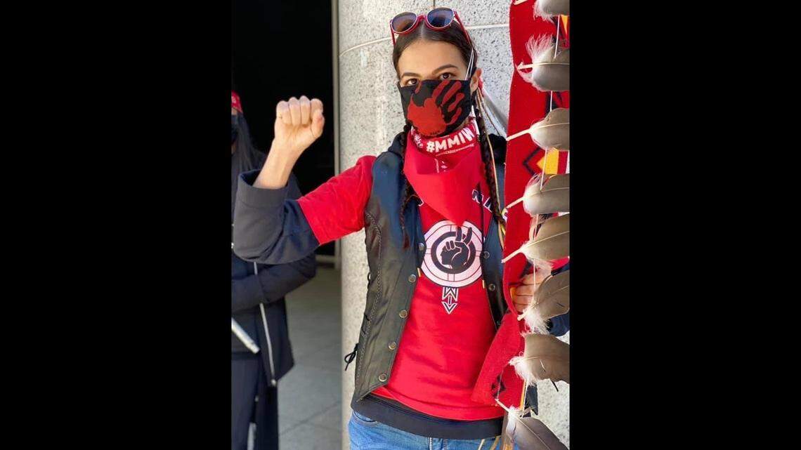 Rachel Thunder, director of American Indian Movement The True People of Indiana and Kentucky, said her organization is working to end the use of Native American mascots and imagery in Indiana.