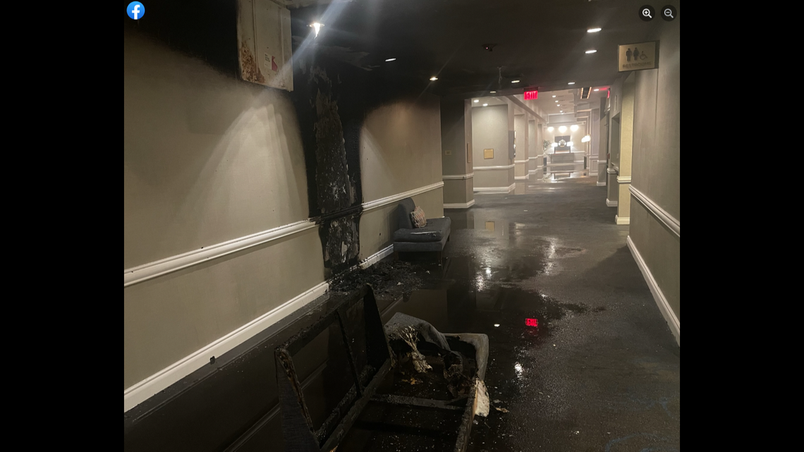 Police said the fire did hundreds of thousands of dollars of damage.