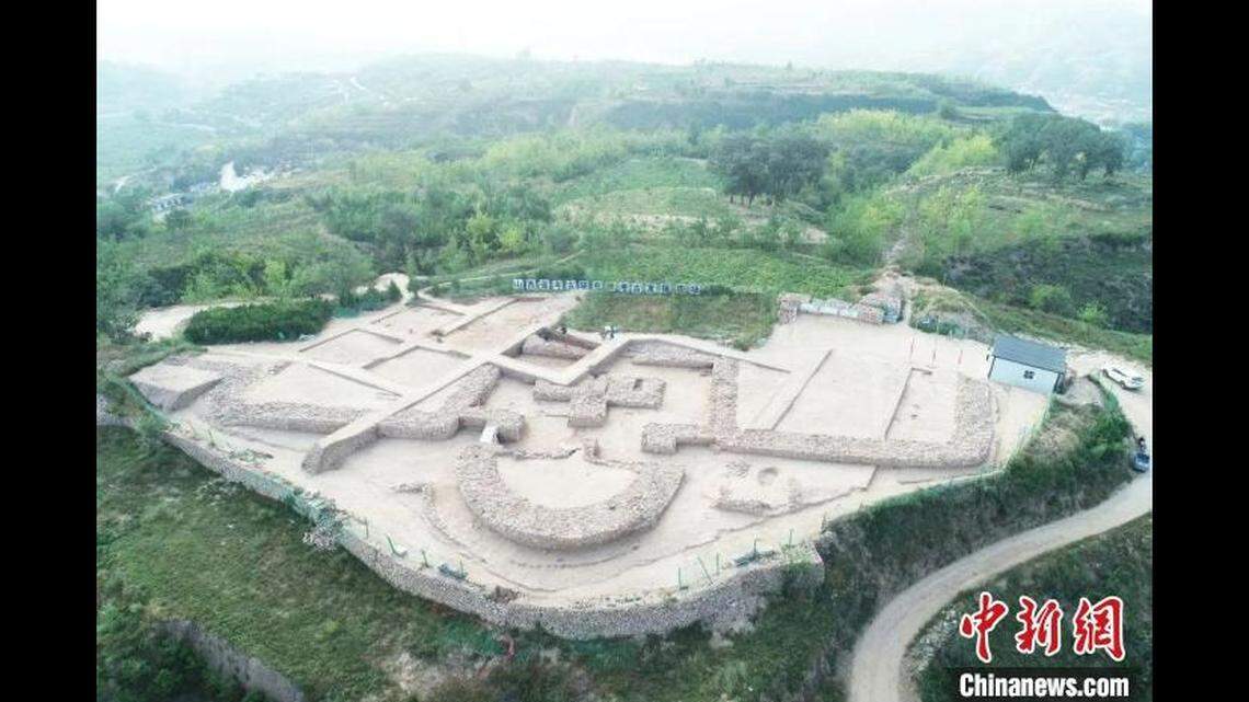 The city followed a Central Axis model, with a central building complex, experts said.