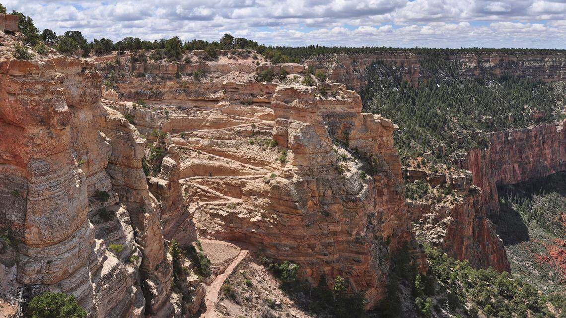 A Grand Canyon hiker died about a half mile from the trail head after completing a day hike.