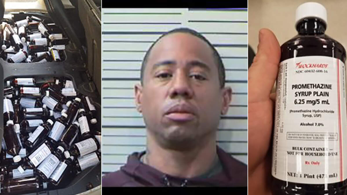 Dannon Jamison, 43, was arrested by Mobile County Sheriff's deputies, facing 253 drug possession charges Tuesday.