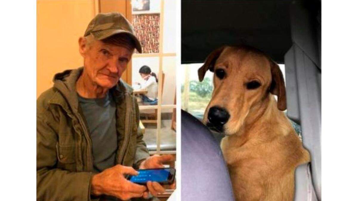 Sonny Gilligan, 74, is expected to recover after his dog Charlie shot him in the back.