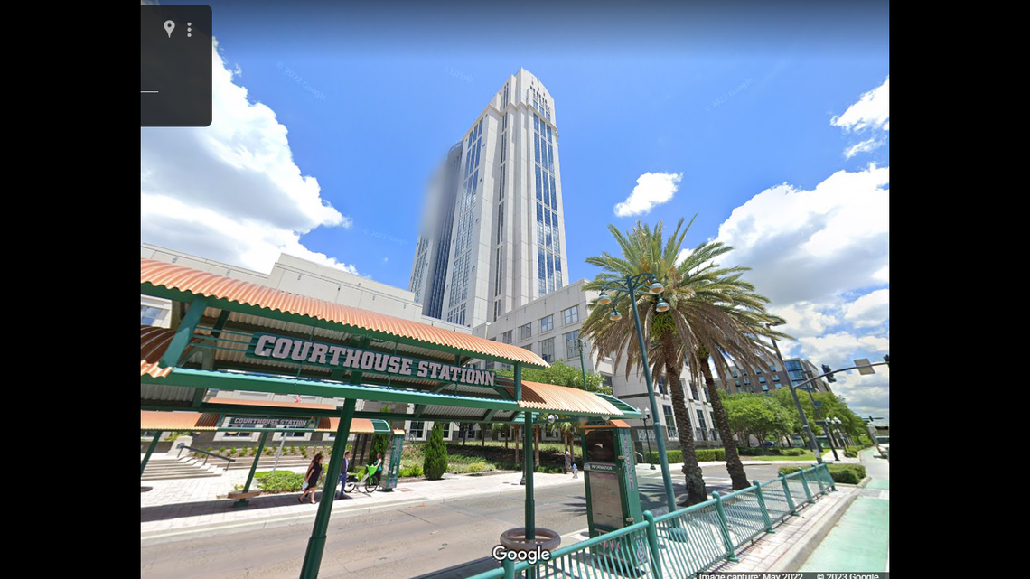 A woman cleaning an inmate holding cell at the Orange County Courthouse on Friday night became trapped over the weekend when the cell door closed behind her, a sheriff’s office said.