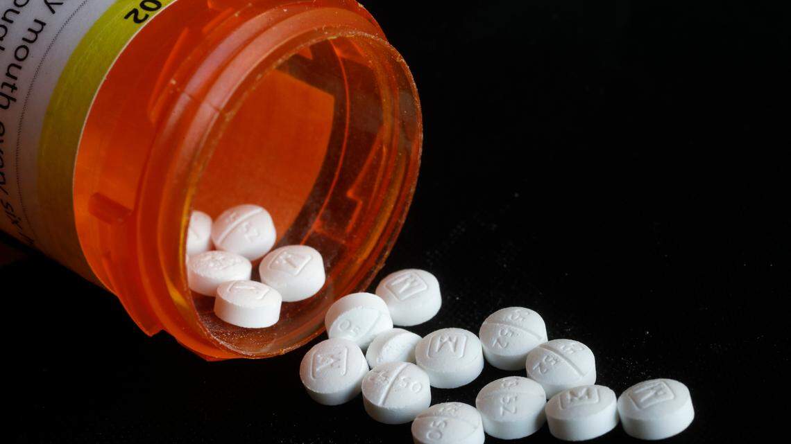 A Maryland doctor prescribed “high doses” of opioids to rehab patients, federal officials said. Some of the patients overdosed and died. (AP Photo/Mark Lennihan)
