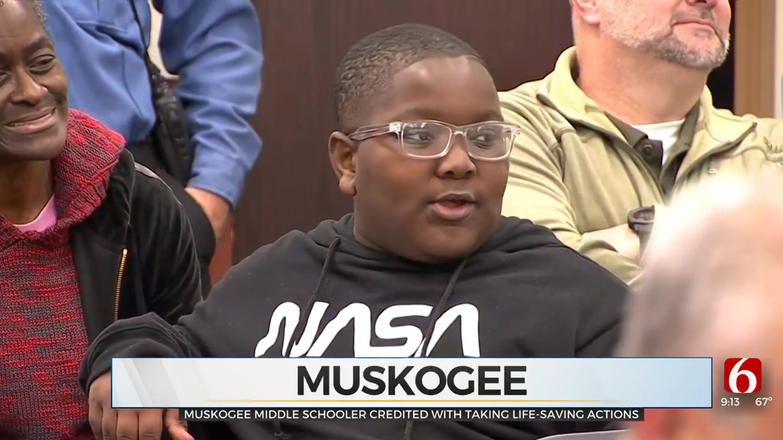 Davyon Johnson saved his classmate from choking. Then, after school, he helped a woman escape her burning house.