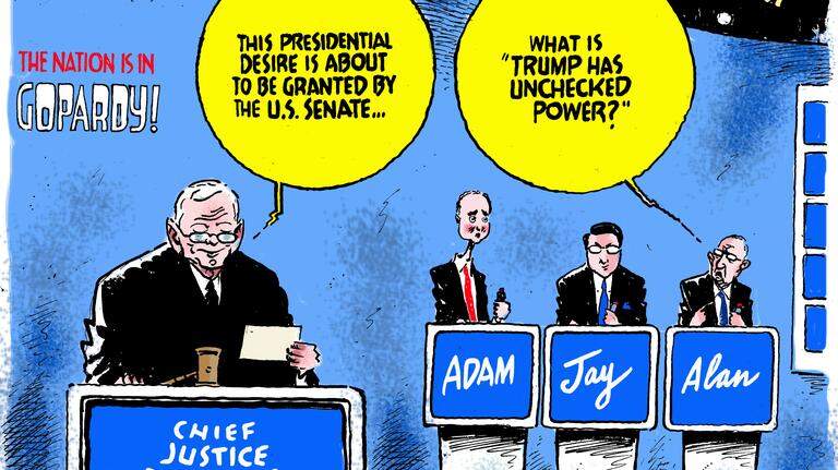 McClatchy editorial cartoons for the week of Jan. 27, 2020