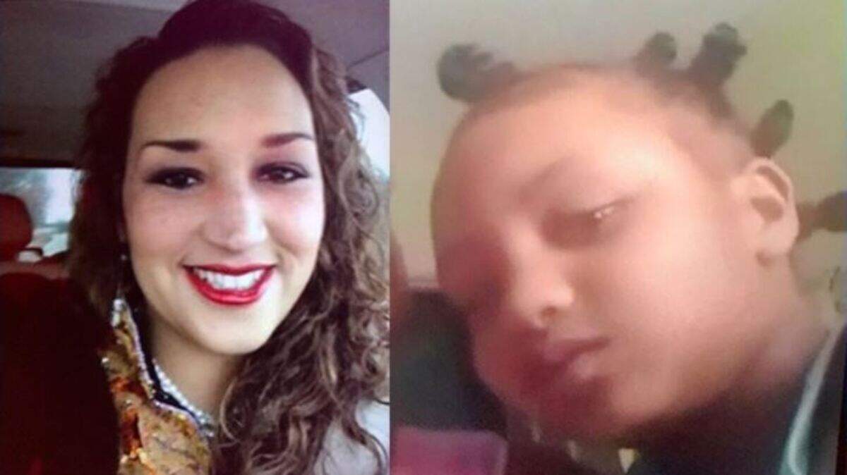 Taheera Ahmad, 39, (left); and her child Hafza Hailey, 7.