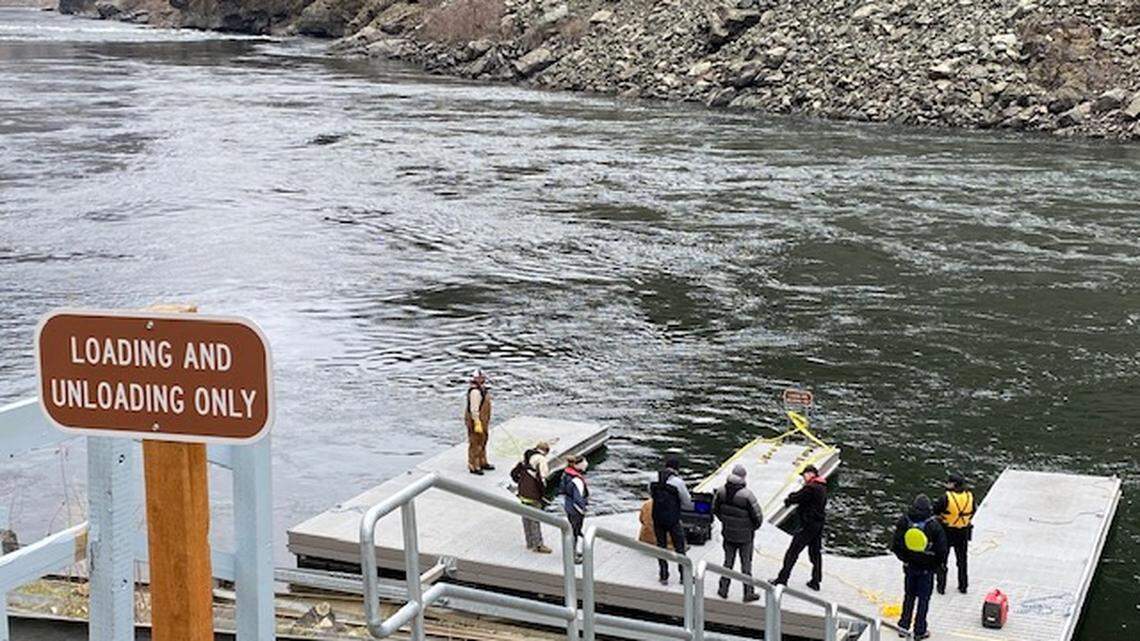 A search and rescue team scoured Hells Canyon looking for a missing 85-year-old, police said.