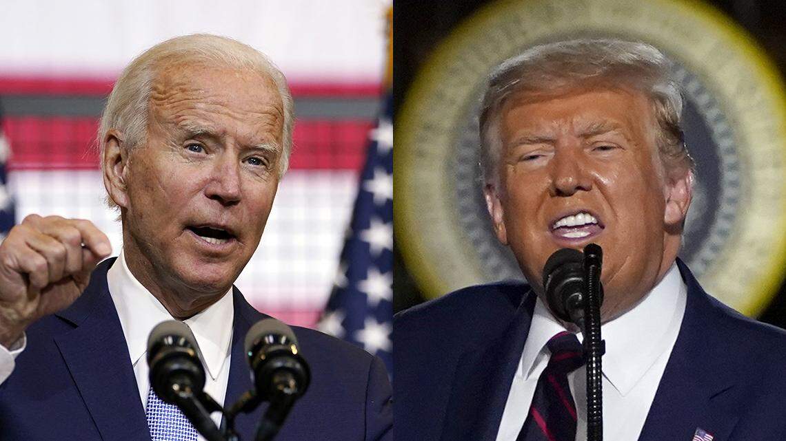 Trump hits the trail, and Biden sticks close to home. Will that matter to voters?