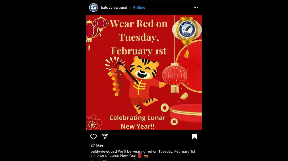 An employee at a California school was put on leave after saying they refused to participate in Lunar New Year events and making other anti-Asian comments.