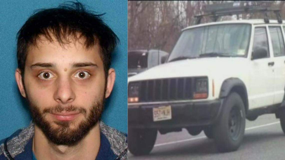 Law enforcement is looking for 31-year-old Nicholas Pagano, of West Deptford, New Jersey, after he was accused on Monday, Feb. 7, 2022, of setting fire to a coworker in the break room at Hackensack University Medical Center. Anyone with information regarding his whereabouts is asked to call the Hackensack Police Department at 201-646-7777.