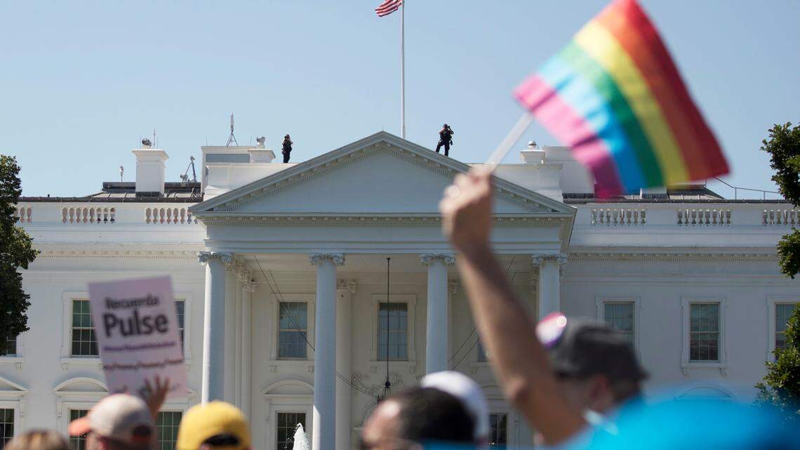 The Senate voted to pass the Respect for Marriage Act, a bill designed to protect same-sex and interracial marriages, on Tuesday, Nov. 29, (AP Photo/Carolyn Kaster)
