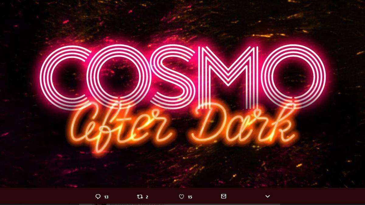 Cosmo After Dark is no more.