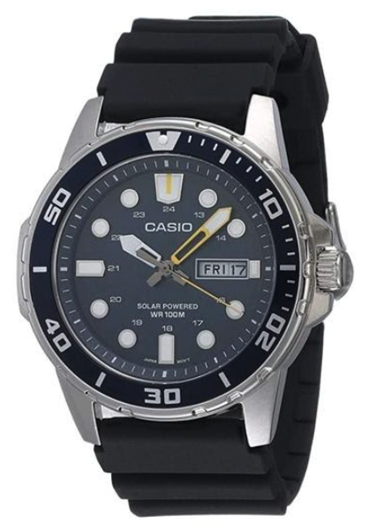 Casio men's solar powered watch